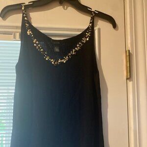 Black, size L, Alfani shell